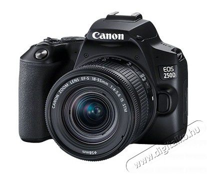 CANON EOS 250D + EF-S 18-55mm f/4-5.6 IS STM kit Fényképezőgép / kamera - DSLR tükörreflexes fényképezőgép