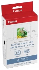 CANON KC-18IS matrica Fotó-Videó kiegészítők - Kisméretű fotónyomtató - Fotópapír - 315098