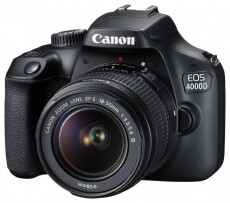 CANON EOS 4000D + EF-S 18-55mm f/3.5-5.6 DC III kit Fényképezőgép / kamera - DSLR tükörreflexes fényképezőgép - 337742