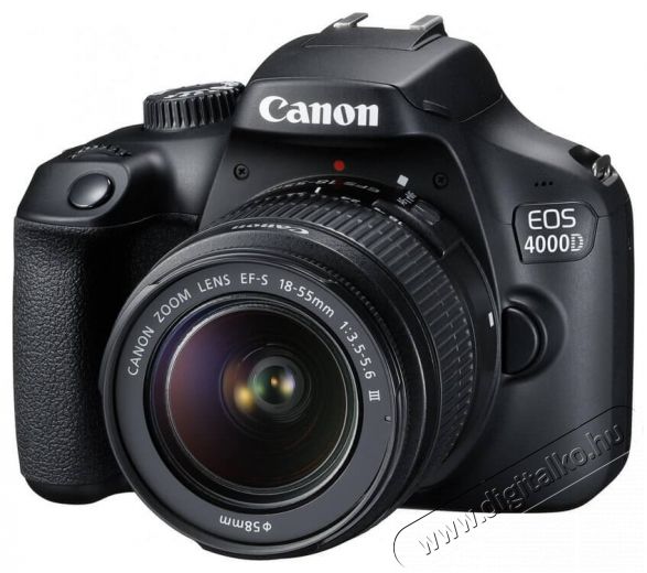 CANON EOS 4000D + EF-S 18-55mm f/3.5-5.6 DC III kit Fényképezőgép / kamera - DSLR tükörreflexes fényképezőgép - 337742