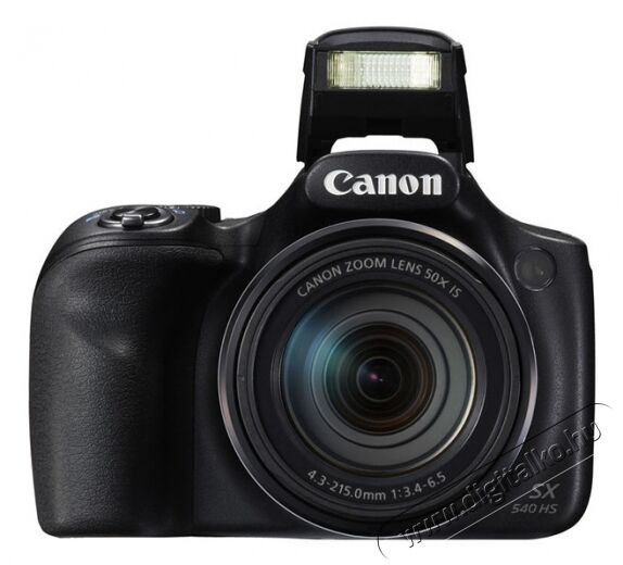 CANON PowerShot SX540 HS - fekete Fényképezőgép / kamera - Ultrazoom fényképezőgép - Közepes méretű - 296741