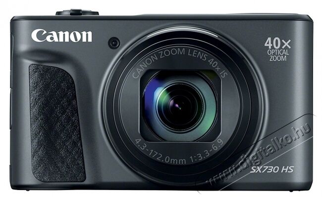 CANON PowerShot SX730 HS digitális fényképezőgép - fekete Fényképezőgép / kamera - Ultrazoom fényképezőgép - Kompakt méretű - 322080
