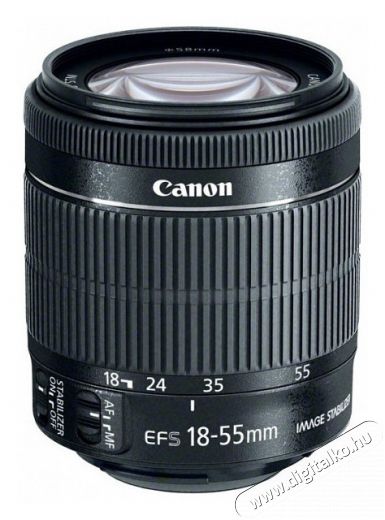 CANON 18-55mm f/3,5-5,6 EF-S IS STM Fotó-Videó kiegészítők - Objektív - Zoom objektív - 273402