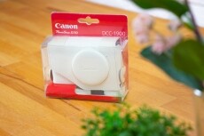 CANON DCC-1900 Bőr tok - fehér Fotó-Videó kiegészítők - Fotó-videó táska / tok - Kompakt tok - 264959