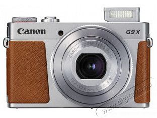 CANON PowerShot G9X II digitális fényképezőgép - ezüst Fényképezőgép / kamera - Kompakt fényképezőgép - Normál tudású kompakt - 313697