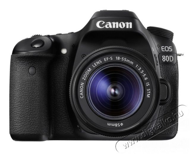 CANON EOS 80D + 18-55mm IS STM Kit Fényképezőgép / kamera - DSLR tükörreflexes fényképezőgép - 303508