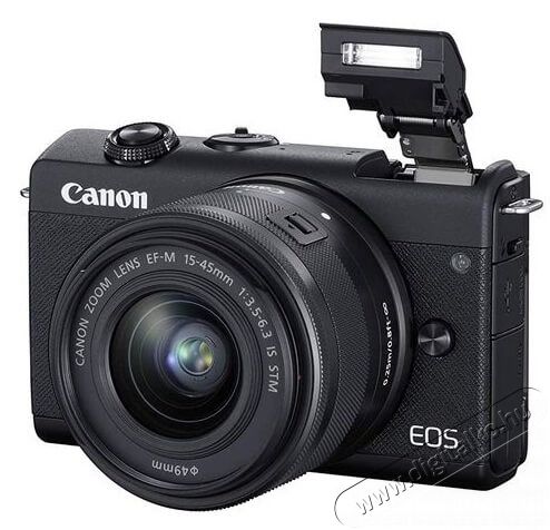 CANON EOS M200 + EF-M 15-45mm IS STM F&eacute;nyk&eacute;pezőg&eacute;p / kamera - MILC cser&eacute;lhető objekt&iacute;ves kompakt f&eacute;nyk&eacute;pezőg&eacute;p - 371550