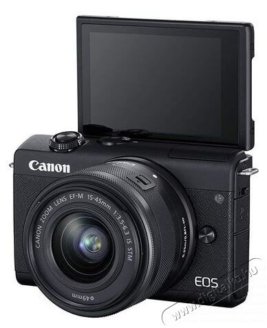 CANON EOS M200 + EF-M 15-45mm IS STM F&eacute;nyk&eacute;pezőg&eacute;p / kamera - MILC cser&eacute;lhető objekt&iacute;ves kompakt f&eacute;nyk&eacute;pezőg&eacute;p - 371550