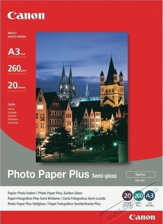 CANON SG-201 Inkjet Photo papír A/3 20 lap 260G Iroda és számítástechnika - Nyomtató - Kiegészítő - 370888