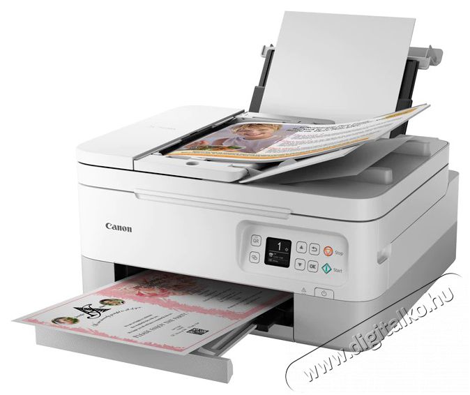 CANON PIXMA TS7451 multifunkci&oacute;s tintasugaras nyomtat&oacute; - feh&eacute;r Iroda &eacute;s sz&aacute;m&iacute;t&aacute;stechnika - Nyomtat&oacute; - Multifunkci&oacute;s (tintasugaras) - 371622