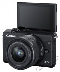 CANON EOS M200 + 15-45mm f&eacute;nyk&eacute;pezőg&eacute;p - fekete F&eacute;nyk&eacute;pezőg&eacute;p / kamera - MILC cser&eacute;lhető objekt&iacute;ves kompakt f&eacute;nyk&eacute;pezőg&eacute;p - 375726