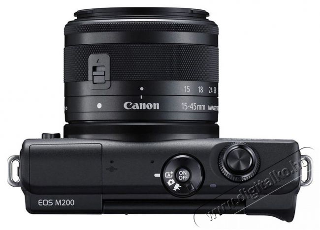 CANON EOS M200 + 15-45mm f&eacute;nyk&eacute;pezőg&eacute;p - fekete F&eacute;nyk&eacute;pezőg&eacute;p / kamera - MILC cser&eacute;lhető objekt&iacute;ves kompakt f&eacute;nyk&eacute;pezőg&eacute;p - 375726