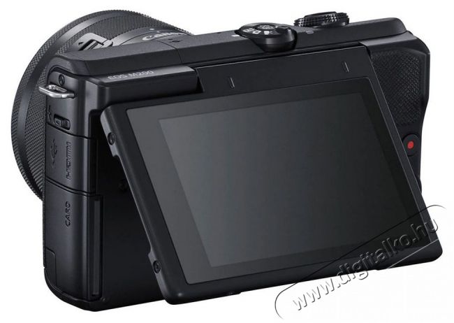 CANON EOS M200 + 15-45mm f&eacute;nyk&eacute;pezőg&eacute;p - fekete F&eacute;nyk&eacute;pezőg&eacute;p / kamera - MILC cser&eacute;lhető objekt&iacute;ves kompakt f&eacute;nyk&eacute;pezőg&eacute;p - 375726