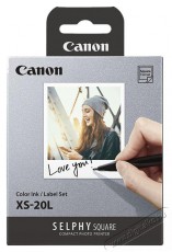 CANON XS-20L Square fotópapír QX10-hez 20db Fotó-Videó kiegészítők - Kisméretű fotónyomtató - Fotópapír - 376969