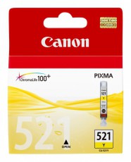 CANON CLI-521Y Sárga tintapatron Iroda és számítástechnika - Nyomtató - Kiegészítő - 385144