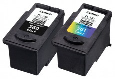 CANON PG-560Bk Fekete + CL-561 színes Multipack tintapatron Iroda és számítástechnika - Nyomtató - Kiegészítő - 396683