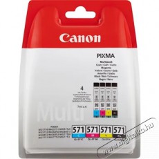 CANON CLI-571C/M/Y/BK MultiPack tintapatron Iroda és számítástechnika - Nyomtató - Kiegészítő - 385092