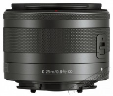 CANON EOS M50 MKII Fekete M15-45S+SB130+16GB EU26 kit (4728C056) F&eacute;nyk&eacute;pezőg&eacute;p / kamera - MILC cser&eacute;lhető objekt&iacute;ves kompakt f&eacute;nyk&eacute;pezőg&eacute;p - 400087