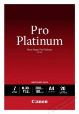 CANON PT-101 10X15 20DB Pro platinum papír 300G Fotó-Videó kiegészítők - Kisméretű fotónyomtató - Fotópapír - 400171
