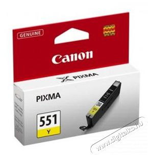 CANON CLI-551 Yellow tintapatron Iroda és számítástechnika - Egyéb számítástechnikai termék - 467523