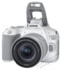 CANON EOS 250D DSLR fényképezőgép + 18-55 mm IS STM objektív, fehér Fényképezőgép / kamera - DSLR tükörreflexes fényképezőgép - 494218