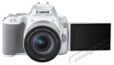 CANON EOS 250D DSLR fényképezőgép + 18-55 mm IS STM objektív, fehér Fényképezőgép / kamera - DSLR tükörreflexes fényképezőgép - 494218