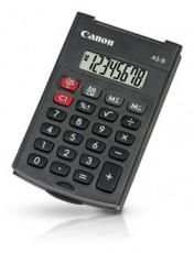 CANON AS-8 zsebszámológép Iroda és számítástechnika - Számológép - Zsebszámológép - 501209