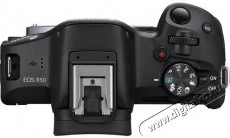 CANON EOS R50 váz, fekete Fényképezőgép / kamera - MILC cserélhető objektíves kompakt fényképezőgép - 520095