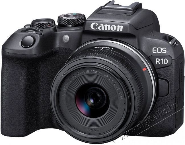 CANON EOS R10 váz Fényképezőgép / kamera - MILC cserélhető objektíves kompakt fényképezőgép - 520006