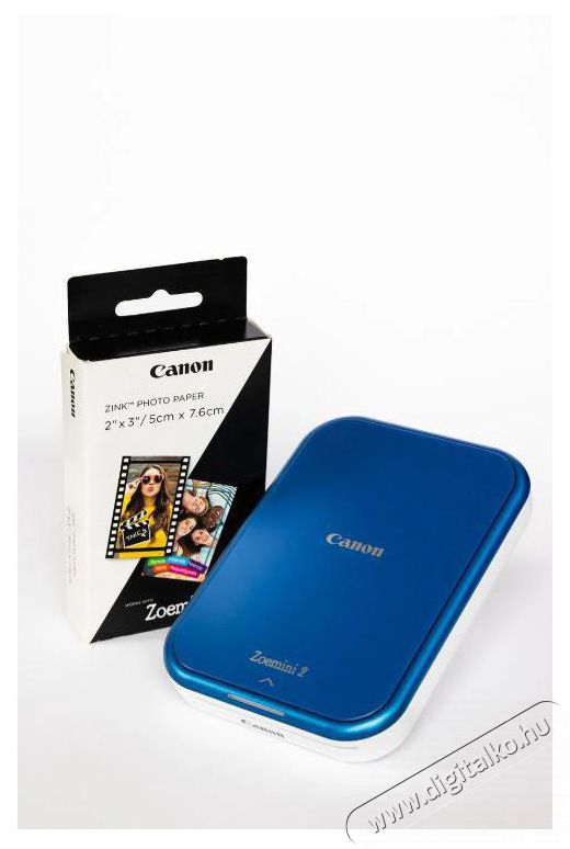 CANON Zoemini 2 k&eacute;k + 30 pap&iacute;r Nyomtat&oacute; Fot&oacute;-Vide&oacute; kieg&eacute;sz&iacute;tők - Kism&eacute;retű fot&oacute;nyomtat&oacute; - Kism&eacute;retű fot&oacute;nyomtat&oacute; - 530574
