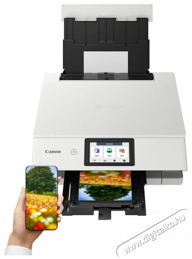 CANON PIXMA TS8751 sz&iacute;nes tintasugaras multifunkci&oacute;s nyomtat&oacute;, A4, duplex, USB 2.0, Wi-Fi, 15 oldal/perc fekete, 10 oldal/perc sz&iacute;nes Iroda &eacute;s sz&aacute;m&iacute;t&aacute;stechnika - Nyomtat&oacute; - Multifunkci&oacute;s (tintasugaras) - 532486