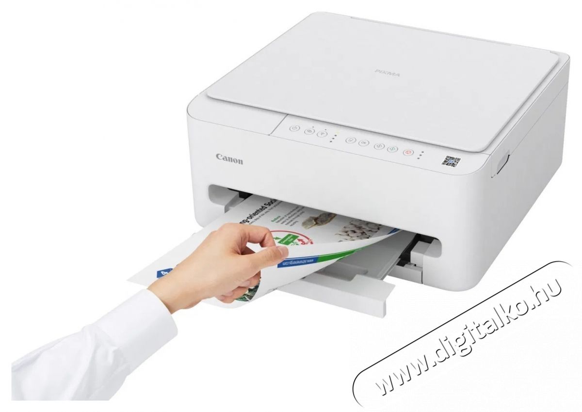 CANON PIXMA TS4150i multifunkci&oacute;s tintasugaras sz&iacute;nes nyomtat&oacute;, A4, 14 ppm, Wi-Fi, Feh&eacute;r Iroda &eacute;s sz&aacute;m&iacute;t&aacute;stechnika - Nyomtat&oacute; - Multifunkci&oacute;s (tintasugaras) - 532477