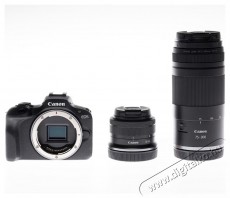CANON EOS R100 t&uuml;k&ouml;r n&eacute;lk&uuml;li f&eacute;nyk&eacute;pezőg&eacute;p, 24.1MP + RF-S 18-45mm f/4.5-6.3 objekt&iacute;v + RF 75-300mm f/4-5.6 objekt&iacute;v, Fekete (6052C121AC) F&eacute;nyk&eacute;pezőg&eacute;p / kamera - MILC cser&eacute;lhető objekt&iacute;ves kompakt f&eacute;nyk&eacute;pezőg&eacute;p - 534773