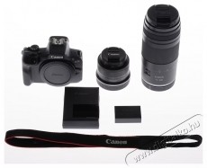 CANON EOS R100 t&uuml;k&ouml;r n&eacute;lk&uuml;li f&eacute;nyk&eacute;pezőg&eacute;p, 24.1MP + RF-S 18-45mm f/4.5-6.3 objekt&iacute;v + RF 75-300mm f/4-5.6 objekt&iacute;v, Fekete (6052C121AC) F&eacute;nyk&eacute;pezőg&eacute;p / kamera - MILC cser&eacute;lhető objekt&iacute;ves kompakt f&eacute;nyk&eacute;pezőg&eacute;p - 534773