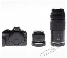 CANON EOS R100 t&uuml;k&ouml;r n&eacute;lk&uuml;li f&eacute;nyk&eacute;pezőg&eacute;p, 24.1MP + RF-S 18-45mm f/4.5-6.3 objekt&iacute;v + RF 75-300mm f/4-5.6 objekt&iacute;v, Fekete (6052C121AC) - F&eacute;nyk&eacute;pezőg&eacute;p / kamera - MILC cser&eacute;lhető objekt&iacute;ves kompakt f&eacute;nyk&eacute;pezőg&eacute;p - 534773
