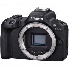 CANON EOS R50 t&uuml;k&ouml;r n&eacute;lk&uuml;li kamera, 24.2 MP, 4K + 18-45 mm objekt&iacute;v, Fekete (5811C033AA) F&eacute;nyk&eacute;pezőg&eacute;p / kamera - MILC cser&eacute;lhető objekt&iacute;ves kompakt f&eacute;nyk&eacute;pezőg&eacute;p - 534772