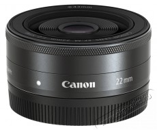 CANON 22mm f/2 EF-M STM objektív Fotó-Videó kiegészítők - Objektív - Fix fókuszú objektív - 256184
