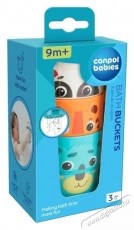 Canpol Babies Sz&iacute;nes v&ouml;dr&ouml;k k&eacute;szlete H&aacute;ztart&aacute;s / Otthon / K&uuml;lt&eacute;r - J&aacute;t&eacute;k / Sport - Baba j&aacute;t&eacute;k - 537759