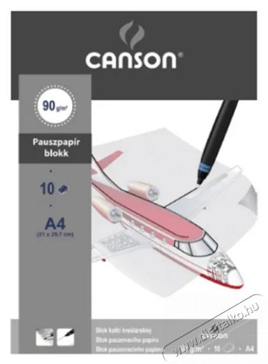 CANSON Kajakos A3 10db pauszpapír Iroda és számítástechnika - Számológép - Irodai - 431905