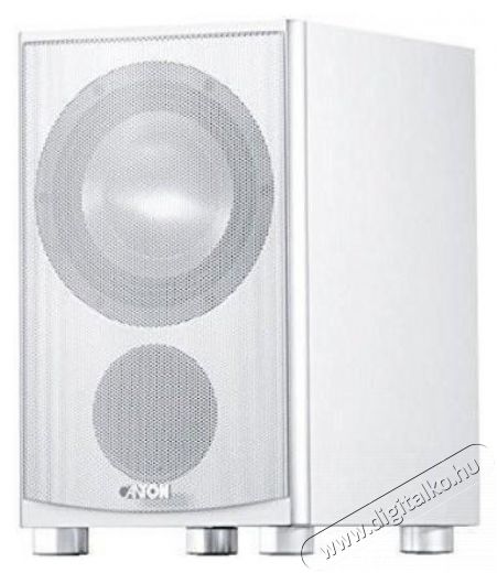 Canton AS 84.2 SC mélynyomó - fehér Audio-Video / Hifi / Multimédia - Hangfal - Hangfalszett - Mélynyomó - 296296
