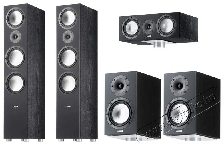 Canton GLE 496 (GLE496+GLE426+GLE456) Hangfalszett - fekete Audio-Video / Hifi / Multimédia - Hangfal - Hangfalszett - Hangfalszett - 281685