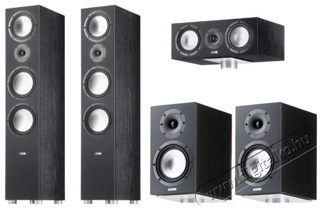 Canton GLE 496 (GLE496+GLE426+GLE456) Hangfalszett - fekete Audio-Video / Hifi / Multimédia - Hangfal - Hangfalszett - Hangfalszett - 281685