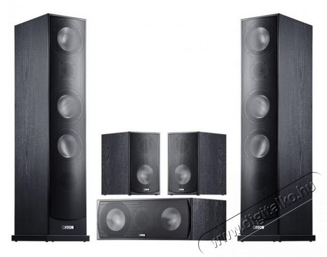 Canton GLS 9 (GLS9 + GLS2 + GLS5) 5.0 hangfalszett - fekete Audio-Video / Hifi / Multim&eacute;dia - Hangfal - Hangfalszett - Hangfalszett - 302916