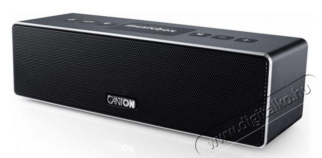 Canton Musicbox XS hangsugárzó - fekete Audio-Video / Hifi / Multimédia - Hordozható, vezeték nélküli / bluetooth hangsugárzó - Hordozható, vezeték nélküli / bluetooth hangsugárzó - 295557