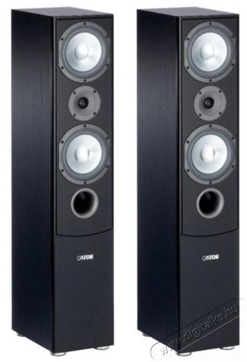 Canton GLE 470 BL hangfal /pár - fekete Audio-Video / Hifi / Multimédia - Hangfal - Hangfalszett - Álló / front hangfal - 289086
