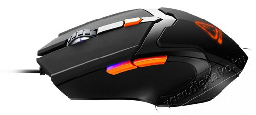 Canyon Vezet&eacute;kes Eg&eacute;r Gaming, Vigil, Optikai, 6 programozhat&oacute; gomb, RGB vil&aacute;g&iacute;t&aacute;s, 3000dpi - CND-SGM02RGB Iroda &eacute;s sz&aacute;m&iacute;t&aacute;stechnika - Eg&eacute;r - Vezet&eacute;kes eg&eacute;r - 483669