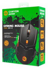 Canyon Vezet&eacute;kes Eg&eacute;r Gaming, Vigil, Optikai, 6 programozhat&oacute; gomb, RGB vil&aacute;g&iacute;t&aacute;s, 3000dpi - CND-SGM02RGB Iroda &eacute;s sz&aacute;m&iacute;t&aacute;stechnika - Eg&eacute;r - Vezet&eacute;kes eg&eacute;r - 483669