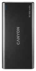 Canyon PB-108 10000mAh LiPo (Lightning bemenet) fekete power bank Mobil / Kommunikáció / Smart - Powerbank / Külső akkumulátor és töltő - 496686