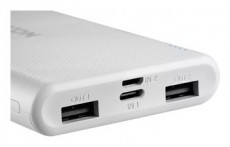Canyon PB-108 10000mAh LiPo powerbank fehér (Lightning bemenet) Mobil / Kommunikáció / Smart - Powerbank / Külső akkumulátor és töltő - 496685
