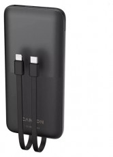 Canyon CNE-CPB1010B 10000mAh fekete powerbank Mobil / Kommunikáció / Smart - Powerbank / Külső akkumulátor és töltő - 496808